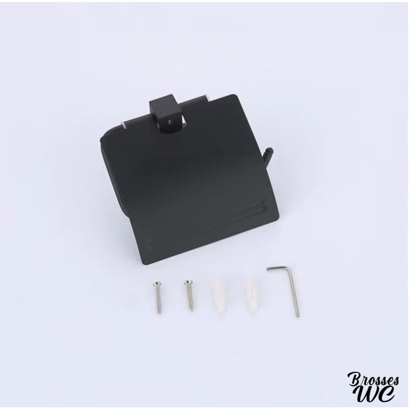 Ensemble derouleur papier wc et brosse