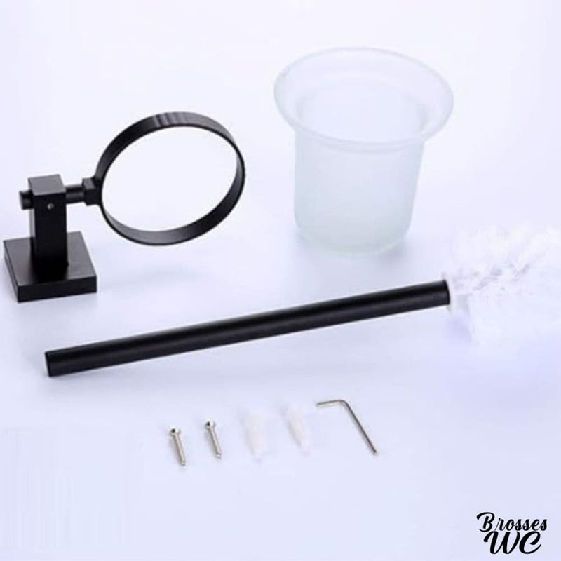 Ensemble derouleur papier wc et brosse