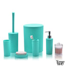 Ensemble salle de bain poubelle brosse a wc