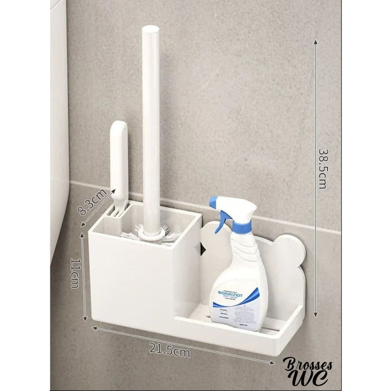 Ensemble wc brosse