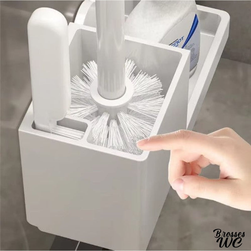 Ensemble wc brosse