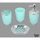 Ensemble wc poubelle brosse pousse mousse