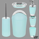 Ensemble wc poubelle brosse pousse mousse