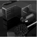 Etagere brosse wc aluminium noir