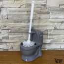 Imitation wc en porte brosse