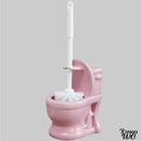 Imitation wc en porte brosse