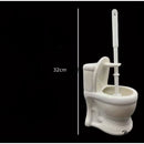 Imitation wc en porte brosse