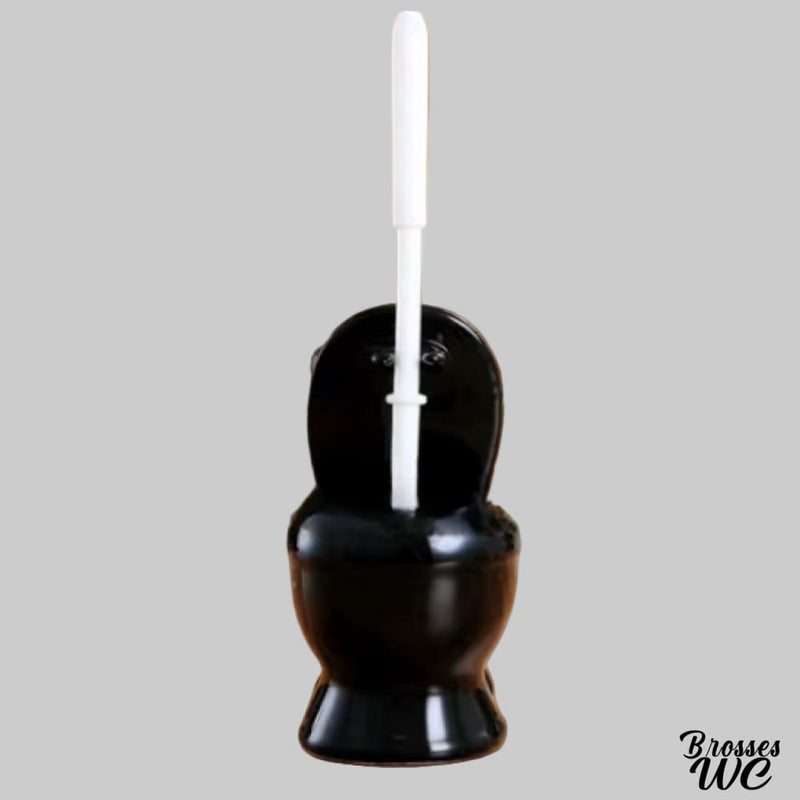 Imitation wc en porte brosse
