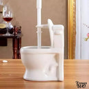 Imitation wc en porte brosse