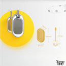 Jolie brosse wc murale discrète