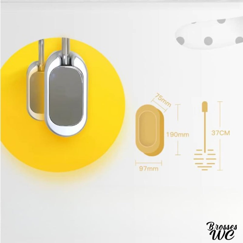 Jolie brosse wc murale discrète