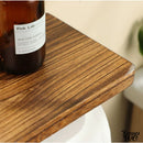 Meuble porte rouleau papier wc bois