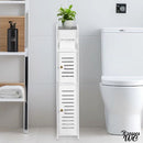 Meuble rangement wc avec brosse