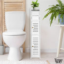 Meuble rangement wc avec brosse