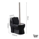 Porte balai brosse wc forme wc