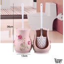 Porte brosse toilettes wc rétro