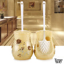 Porte brosse toilettes wc rétro