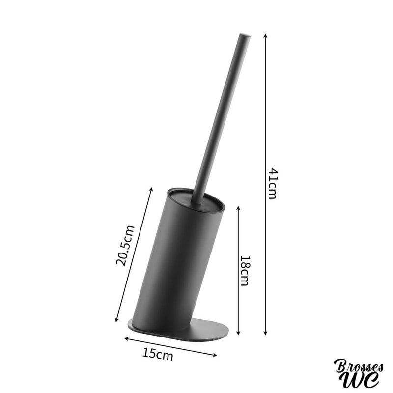 Porte brosse wc acier