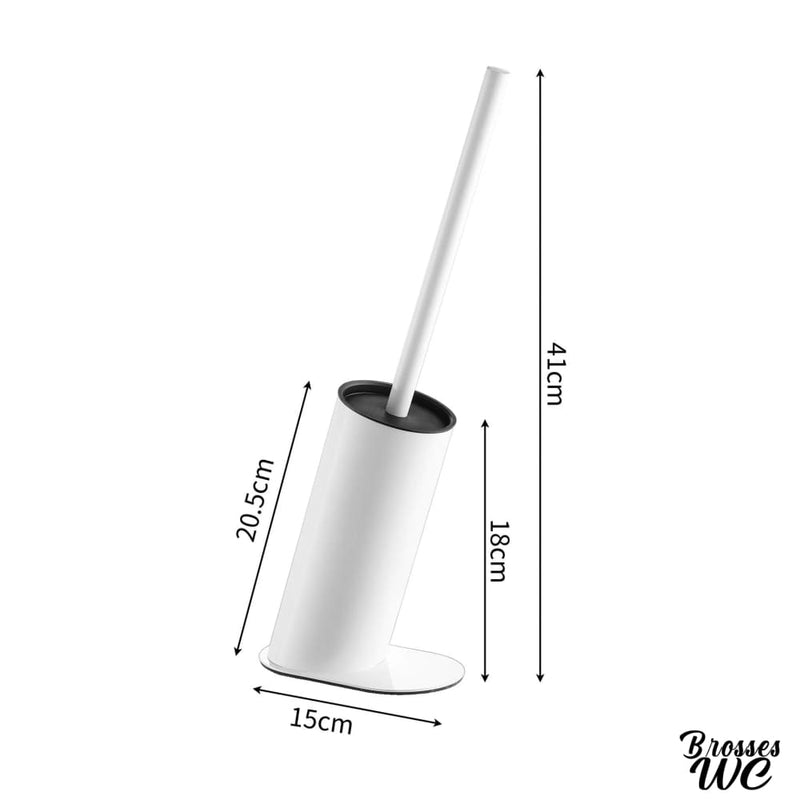 Porte brosse wc acier
