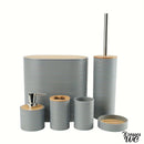 Porte brosse wc bambou