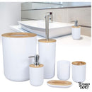 Porte brosse wc bambou