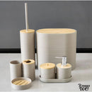 Porte brosse wc bambou