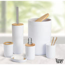 Porte brosse wc bambou