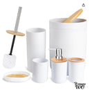 Porte brosse wc bambou