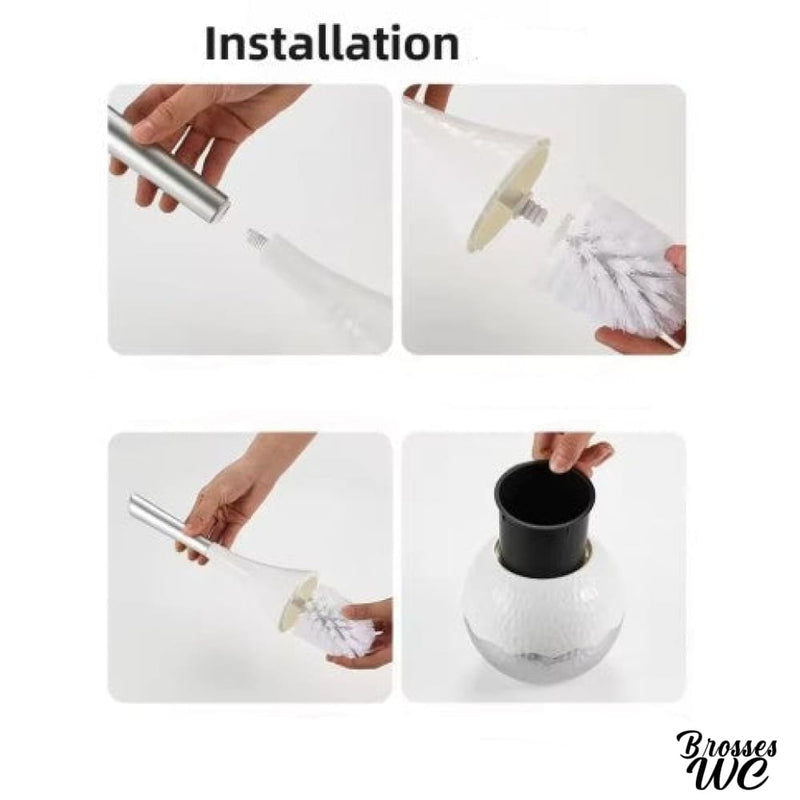 Porte brosse wc