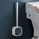 Porte brosse wc carré mural