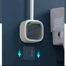 Porte brosse wc carré mural