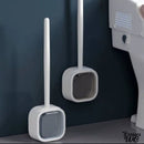 Porte brosse wc carré mural