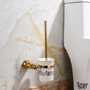 Porte brosse wc céramique vintage