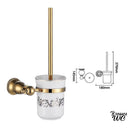 Porte brosse wc céramique vintage