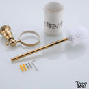 Porte brosse wc céramique vintage