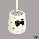 Porte brosse wc chat