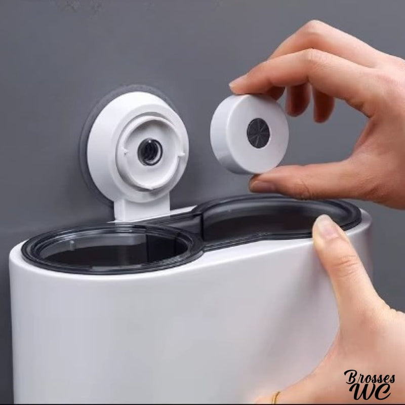 Porte brosse wc discret