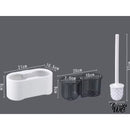 Porte brosse wc discret