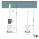 Porte brosse wc discret