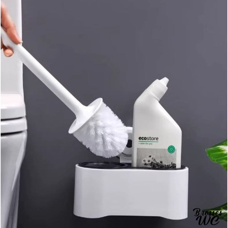 Porte brosse wc discret