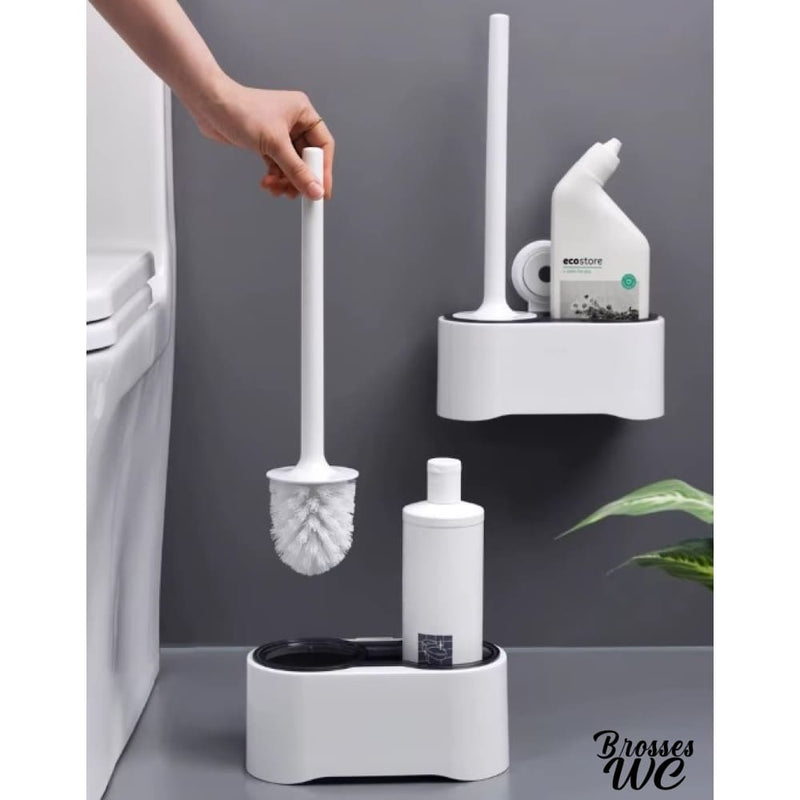 Porte brosse wc discret