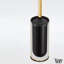 Porte brosse wc doré