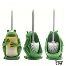 Porte brosse wc forme grenouille