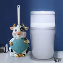 Porte brosse wc vache