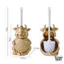 Porte brosse wc vache