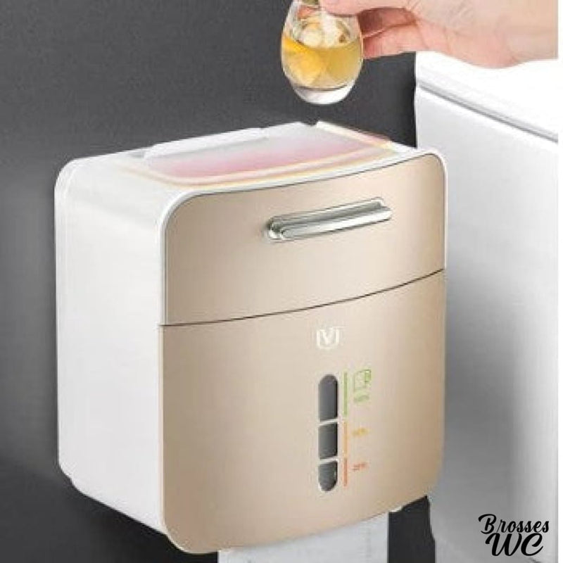 Porte papier toilette adhesif