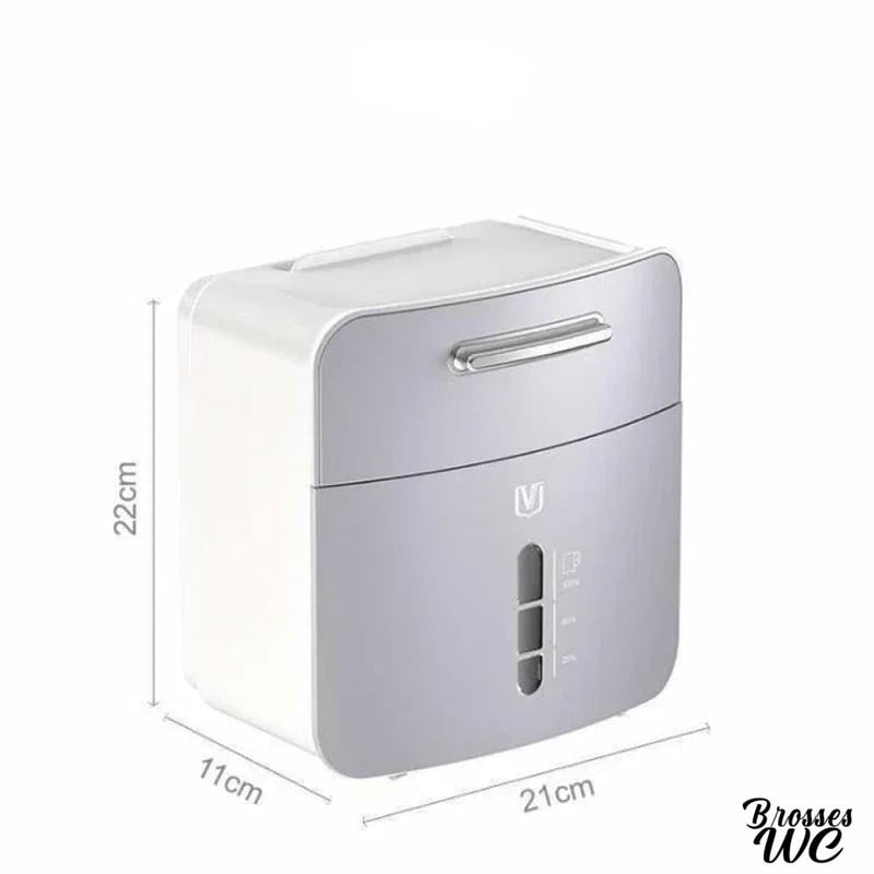 Porte papier toilette adhesif