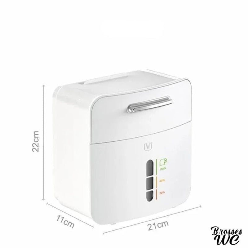 Porte papier toilette adhesif