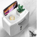 Porte papier toilette adhesif