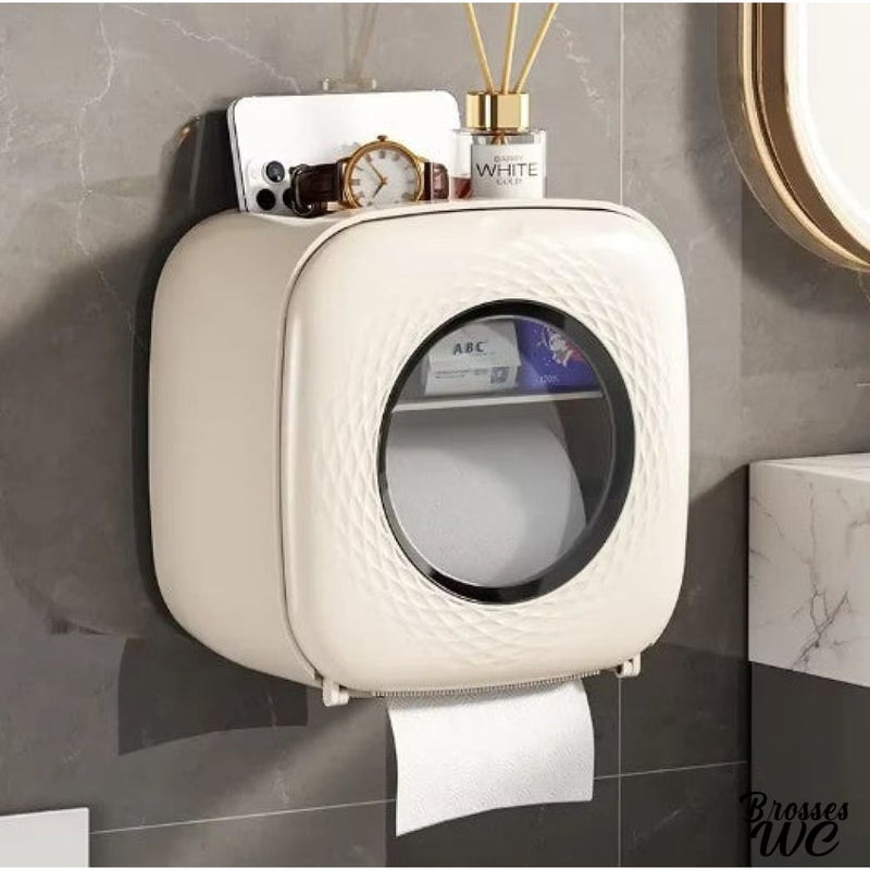 Porte papier toilette avec rangement